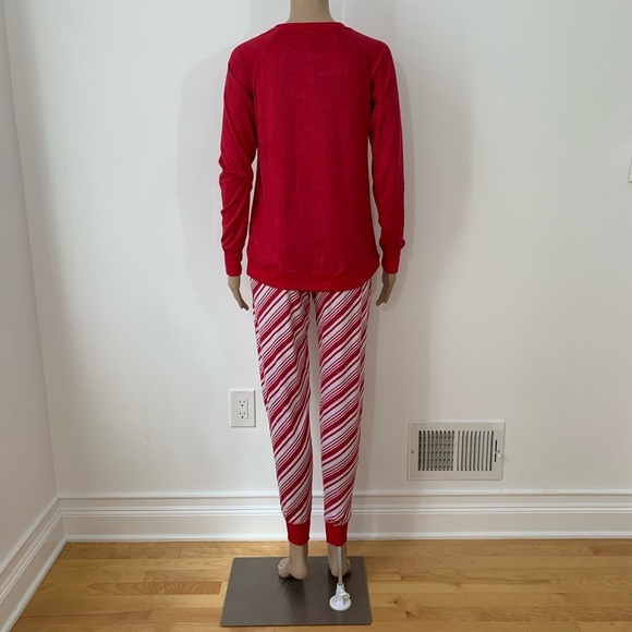 New Womens Super Soft Cozy Holiday Pajama Set Tree Size Small - Picture 5 of 14
